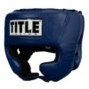 TITLE Boxing USA Boxing Competition Headgear - With Cheeks 1 TITLE Boxing USA Boxing Competition Headgear - With Cheeks -boxing supplies store ACHX BL 1 2