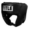 TITLE Boxing USA Boxing Competition Headgear - Open Face -boxing supplies store ACHX1 BK 1 2