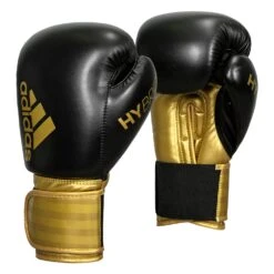 Adidas Hybrid 100 Boxing Gloves -boxing supplies store ADIH100 BK GD 002