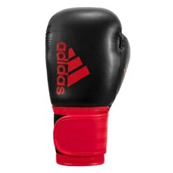 Adidas Hybrid 100 Boxing Gloves -boxing supplies store ADIH100 BK RD 003