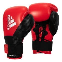 Adidas Hybrid 250 Training Gloves 21 Adidas Hybrid 250 Training Gloves -boxing supplies store ADIH250TG RD BK 2
