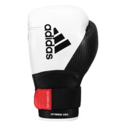 Adidas Hybrid 250 Training Gloves 27 Adidas Hybrid 250 Training Gloves -boxing supplies store ADIH250TG WH BK 3