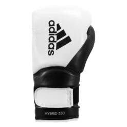 Adidas Hybrid 350 Elite Training Gloves -boxing supplies store ADIH350TG WH BK 3
