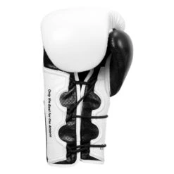 Adidas Hybrid 350 Elite Training Gloves -boxing supplies store ADIH350TG WH BK 4