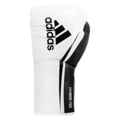 Adidas Hybrid 350 Elite Pro Fight Gloves -boxing supplies store ADIH750FG WH BK 3