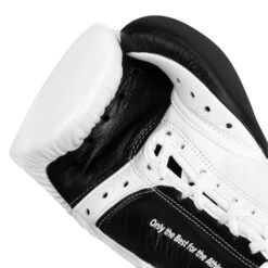 Adidas Hybrid 350 Elite Pro Fight Gloves -boxing supplies store ADIH750FG WH BK 5