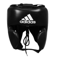 Adidas Star Pro Headgear 29 Adidas Star Pro Headgear -boxing supplies store ADIPHG01 BK WH 02