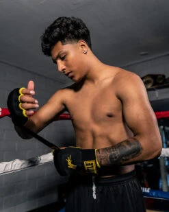 TITLE Boxing Attack Nitro Speed Wraps 2.0 -boxing supplies store ASPWR2BKYE1