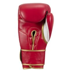 TITLE Boxeo Mexican Leather Training Gloves Quatro -boxing supplies store BATGE4 RD WH 4 1