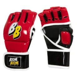 BOOM BOOM Boxing Bomber Youth MMA Gloves 19 BOOM BOOM Boxing Bomber Youth MMA Gloves -boxing supplies store BBMMGY RD BK WH 02