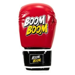 BOOM BOOM Boxing Striker Youth Boxing Gloves -boxing supplies store BBSBGY2 RD BK 003