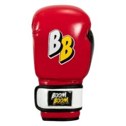 BOOM BOOM Boxing Silencer Youth Bag Gloves 27 BOOM BOOM Boxing Silencer Youth Bag Gloves -boxing supplies store BBYBGS RD BK WH 003