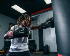 TITLE Classic Black Max Boxing Gloves -boxing supplies store CBMBG2BK 1