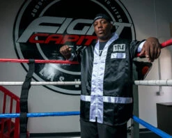 TITLE Boxing Corner Jacket -boxing supplies store CJSS1BKWH 2