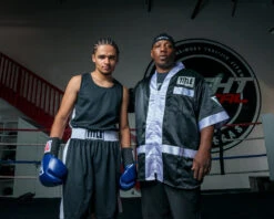 TITLE Boxing Corner Jacket -boxing supplies store CJSS1BKWH 3