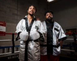 TITLE Boxing Corner Jacket -boxing supplies store CJSS1WHBK 1