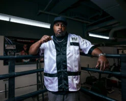 TITLE Boxing Corner Jacket -boxing supplies store CJSS1WHBK 2