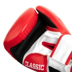 TITLE Classic Leather Super Bag Gloves 2.0 -boxing supplies store CSBGL2 RD WH BK 05