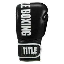 TITLE Boxing Gel Soft Strike Bag Gloves 32 TITLE Boxing Gel Soft Strike Bag Gloves -boxing supplies store CSSGBG1 BK GN 03