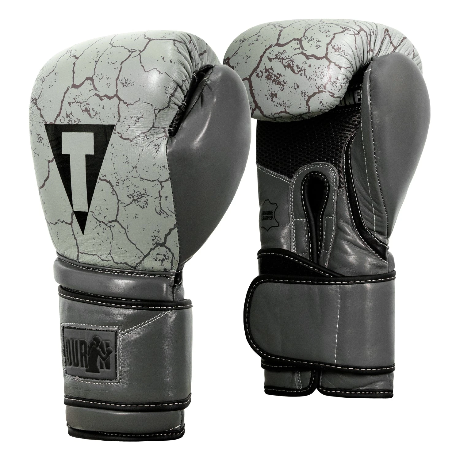 TITLE Boxing Roberto Duran Stone Leather Training Gloves 5 TITLE Boxing Roberto Duran Stone Leather Training Gloves - Image 3