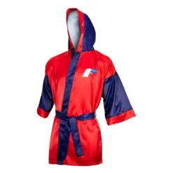 Fighting Full Length Robe 30 Fighting Full Length Robe -boxing supplies store FFLR RD BL 1