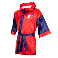 Fighting Full Length Robe 32 Fighting Full Length Robe -boxing supplies store FFLR RD BL 2