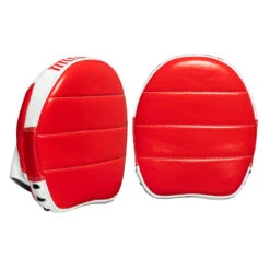 TITLE Boxing Fighting Fresh Leather Punch Mitts -boxing supplies store FFPM RD WH 3