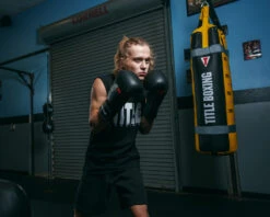 Fighting Leather Training Gloves -boxing supplies store FLTG2BK 2