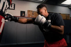 Fighting Tri-Tech Tenacious Lace Training Gloves -boxing supplies store FS3TTGLWHBK