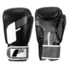 Fighting Big Logo Bag Gloves 1 Fighting Big Logo Bag Gloves -boxing supplies store FSABG2 BK GR WH 1