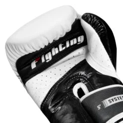 Fighting S2 GEL Power Bag Gloves 25 Fighting S2 GEL Power Bag Gloves -boxing supplies store FSPGBG WH BK 005