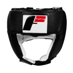 Fighting USA Boxing Competition Open Face Headgear -boxing supplies store FSUOH BK 2