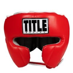 TITLE Boxing Leather Sparring Headgear 33 TITLE Boxing Leather Sparring Headgear -boxing supplies store FTHG RD 2
