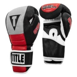 TITLE Boxing Gel Rush Bag Gloves -boxing supplies store GRSHBG BK GR RD 02