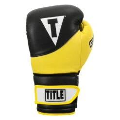 TITLE Boxing Gel Suspense V2T Training Gloves 27 TITLE Boxing Gel Suspense V2T Training Gloves -boxing supplies store GSTGEV2T BK YE 03