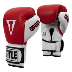 TITLE Boxing Gel World Bag Gloves -boxing supplies store GTWBG RD WH 002