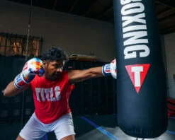 TITLE Boxing Gel World V2T Limited Edition Autism Awareness Bag Gloves -boxing supplies store GTWBGLE2 3