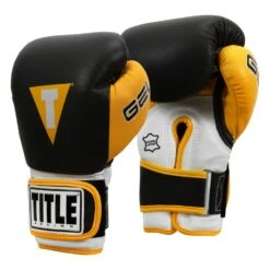 TITLE Boxing Gel World V2T Bag Gloves 33 TITLE Boxing Gel World V2T Bag Gloves -boxing supplies store GTWBGV2T BK YE 02