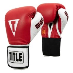 TITLE Boxing Gel World Elastic Training Gloves 30 TITLE Boxing Gel World Elastic Training Gloves -boxing supplies store GTWGE RD 02