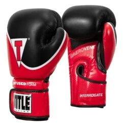 TITLE Boxing Infused Foam Interrogate Training Gloves 2.0 24 TITLE Boxing Infused Foam Interrogate Training Gloves 2.0 -boxing supplies store IFAITG2 RD BK 2