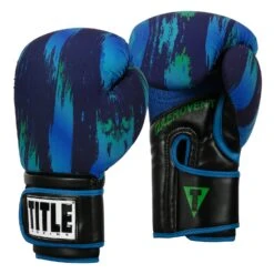 TITLE Boxing Infused Foam Electric Bag Gloves 13 TITLE Boxing Infused Foam Electric Bag Gloves -boxing supplies store IFSEBG BL GN 02