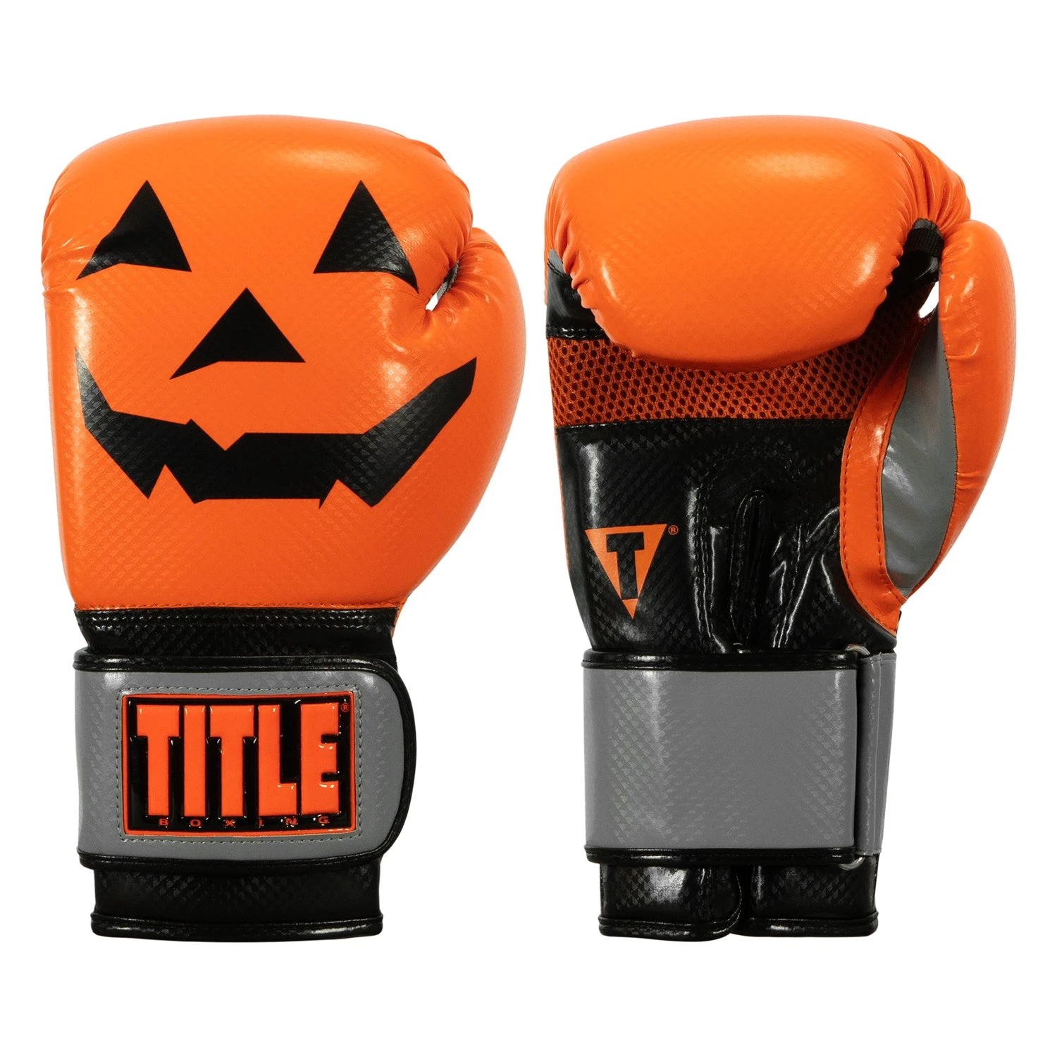 TITLE Boxing Limited Edition Jack-O-Lantern Bag Gloves 3 TITLE Boxing Limited Edition Jack-O-Lantern Bag Gloves