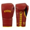KRONK Boxing Gym Lace-Up Training Gloves -boxing supplies store KNKSG RD GD 1