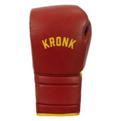 KRONK Boxing Gym Lace-Up Training Gloves 14 KRONK Boxing Gym Lace-Up Training Gloves -boxing supplies store KNKSG RD GD 3