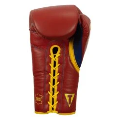 KRONK Boxing Gym Lace-Up Training Gloves 15 KRONK Boxing Gym Lace-Up Training Gloves -boxing supplies store KNKSG RD GD 4