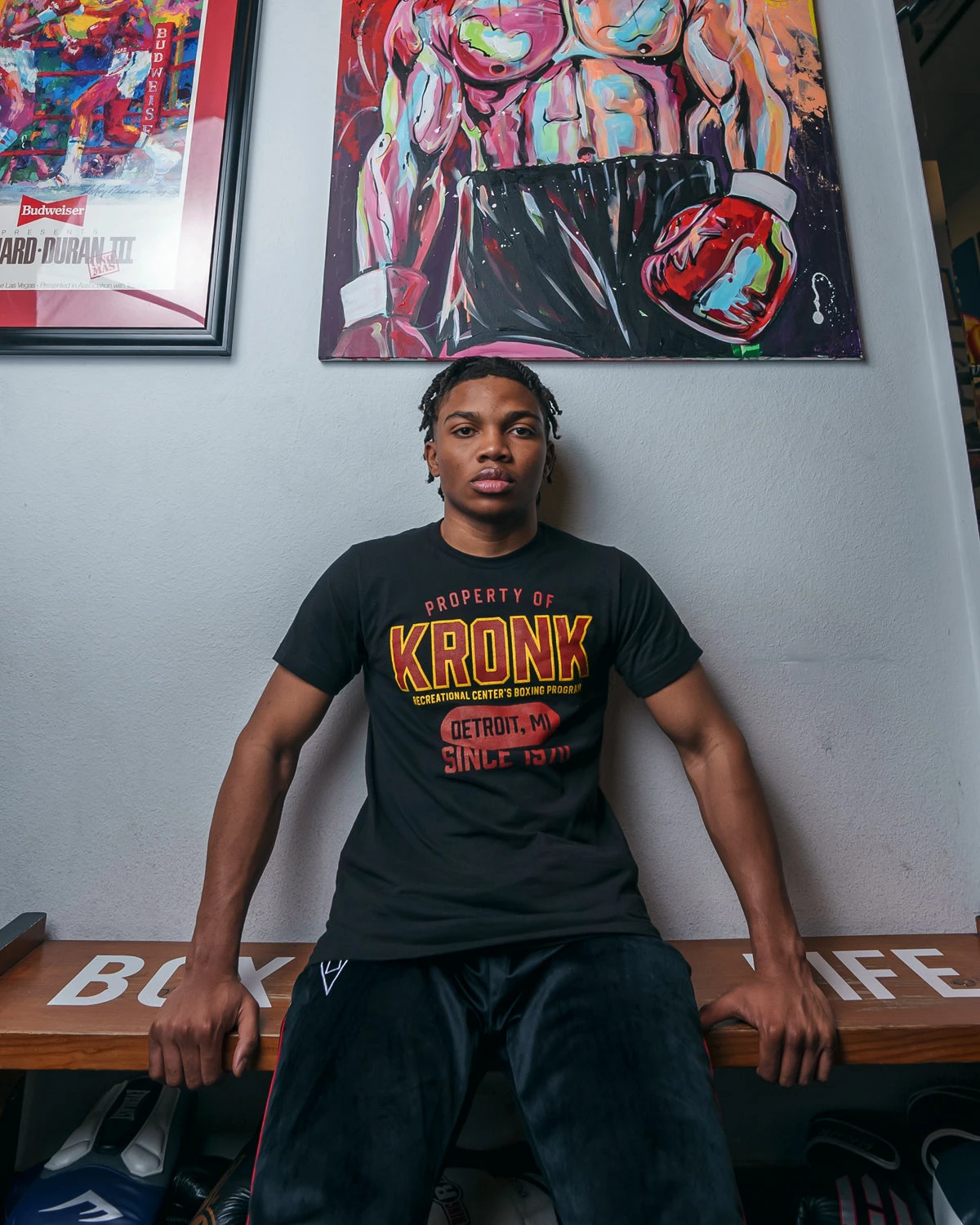 TITLE Boxing Legacy Property Of KRONK Tee 6 TITLE Boxing Legacy Property Of KRONK Tee - Image 4