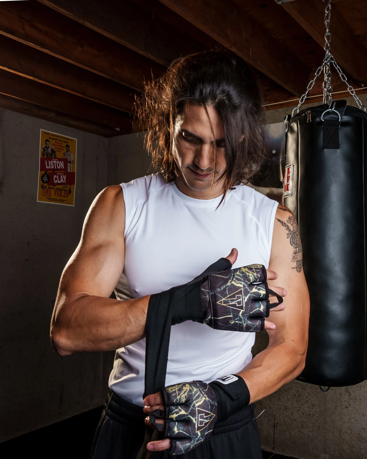 TITLE Boxing Defender Sublimated Glove Wraps 13 TITLE Boxing Defender Sublimated Glove Wraps - Image 11