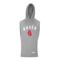 TITLE Boxing Boxer Muscle Hoodie Tee -boxing supplies store KTA22 GR 3