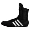 Adidas Box Hog 2 Boxing Shoes 2 Adidas Box Hog 2 Boxing Shoes -boxing supplies store KZY71 BK WH 1