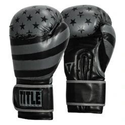 TITLE Boxing Liberty Bag Gloves 19 TITLE Boxing Liberty Bag Gloves -boxing supplies store LBTBG BK GR 2